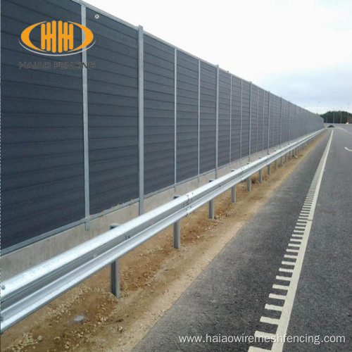 new style highway noise barrier,railway noise barrier wall